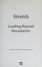 Cover of: Stretch: Leading Beyond Boundaries
