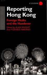 Cover of: Reporting Hong Kong (ConsumAsiaN) by Alan Knight