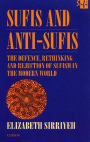 Cover of: Sufis and anti-Sufis by Elizabeth Sirriyeh