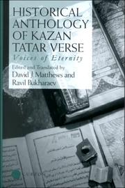 Cover of: Historical anthology of Kazan Tatar verse: voices of eternity