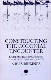 Cover of: Constructing the colonial encounter by Niels Brimnes