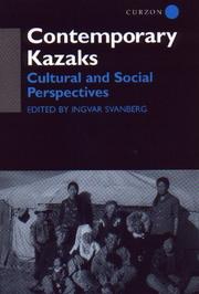 Cover of: Contemporary Kazaks by Ingvar Svanberg