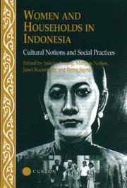 Cover of: Women and households in Indonesia: cultural notions and social practices