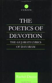 Cover of: The Poetics of Devotion by Rachel Dwyer