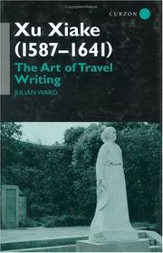 Cover of: Xu Xiake (1586-1641): The Art of Travel Writing