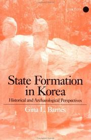Cover of: State Formation in Korea by Gina Lee Barnes