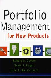 Cover of: Portfolio management for new products by Robert G. Cooper