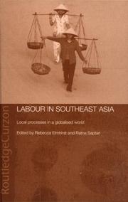 Cover of: Labour in Southeast Asia: local processes in a globalised world