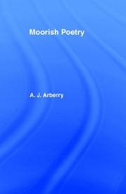 Cover of: Moorish Poetry by Arthur John Arberry