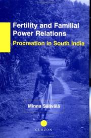 Cover of: Fertility and familial power relations by Minna Säävälä