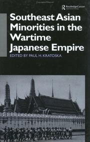 Cover of: Southeast Asian Minorities in the Wartime Japanese Empire