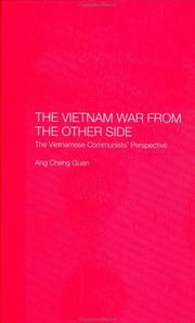Cover of: Vietnam War from the Other Side by Ang, Cheng Guan.