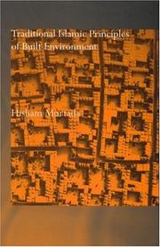 Traditional Islamic principles of built environment by Hisham Mortada