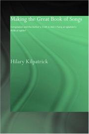 Making the great Book of songs by Hilary Kilpatrick