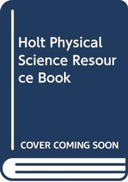 Cover of: Holt Physical Science Resource Book