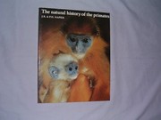 Cover of: The Natural History of the Primates by John Russell Napier, Prudence Hero Napier