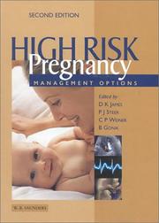 Cover of: High Risk Pregnancy by Philip J. Steer