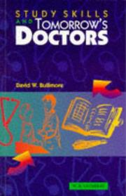 Cover of: Study skills and tomorrow's doctors