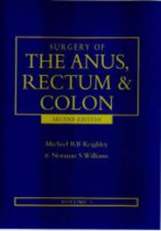 Cover of: Surgery of The Anus, Rectum and Colon (2-Volume Set)