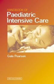 Cover of: Handbook of Pediatric Intensive Care