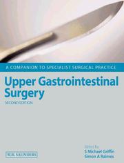Cover of: Upper Gastrointestinal Surgery (A Companion to Specialist Surgical Practice)