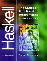 Cover of: Haskell by Simon Thompson