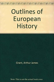 Cover of: Outlines of European history.