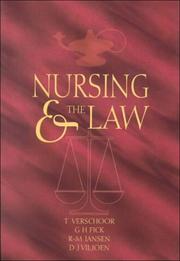 Cover of: Nursing and the law