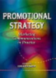 Cover of: Promotional strategy by Ludi Koekemoer, ed. ; authors, Steve Bird ... [et al.].
