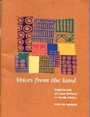 Cover of: Voices from the Land