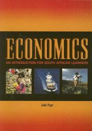 Cover of: Economics: An Introduction for South African Learners