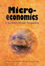 Cover of: Micro-Economics: A Southern African Perspective