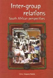 Cover of: Inter-Group Relations: A South African Perspective