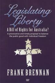 Cover of: Legislating liberty by Brennan, Frank
