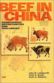 Cover of: Beef in China: Agribusiness Opportunities