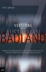 Cover of: Seven versions of an Australian badland