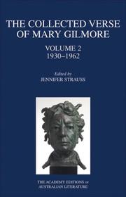 Cover of: Collected Verse of Mary Gilmore: 1930-1962