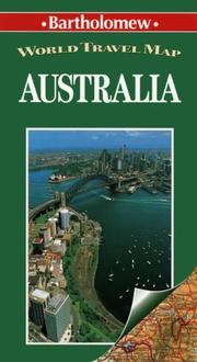 Cover of: Australia (Bartholomew World Travel Map)