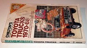 Cover of: Chilton's repair & tune-up guide: Toyota trucks, 1970-86 : all U.S. and Canadian models of pick-ups and Land Cruisers and 4Runner, including 4-wheel drive and diesel engines