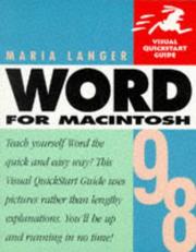 Cover of: Word 98 for Macintosh by Maria Langer