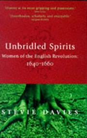 Cover of: Unbridled spirits by Stevie Davies
