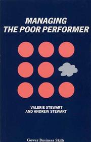 Cover of: Managing the poor performer