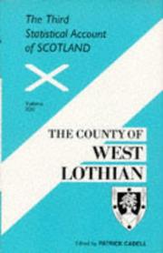 Cover of: The County of West Lothian