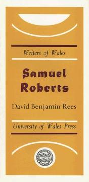Cover of: Samuel Roberts by D. Ben Rees
