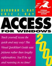 Cover of: Access 2000 for Windows