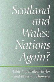 Cover of: Scotland and Wales: Nations Again?