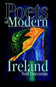 Cover of: Poets of Modern Ireland by Neil Corcoran
