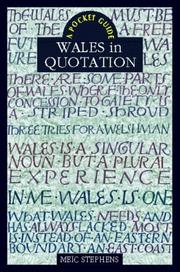 Cover of: Wales in Quotation