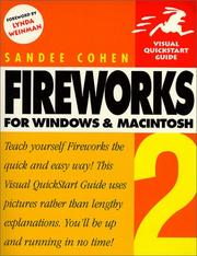 Cover of: Fireworks 2 for Windows and Macintosh