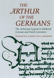 Cover of: The Arthur of the Germans by edited by W.H. Jackson and S.A. Ranawake.